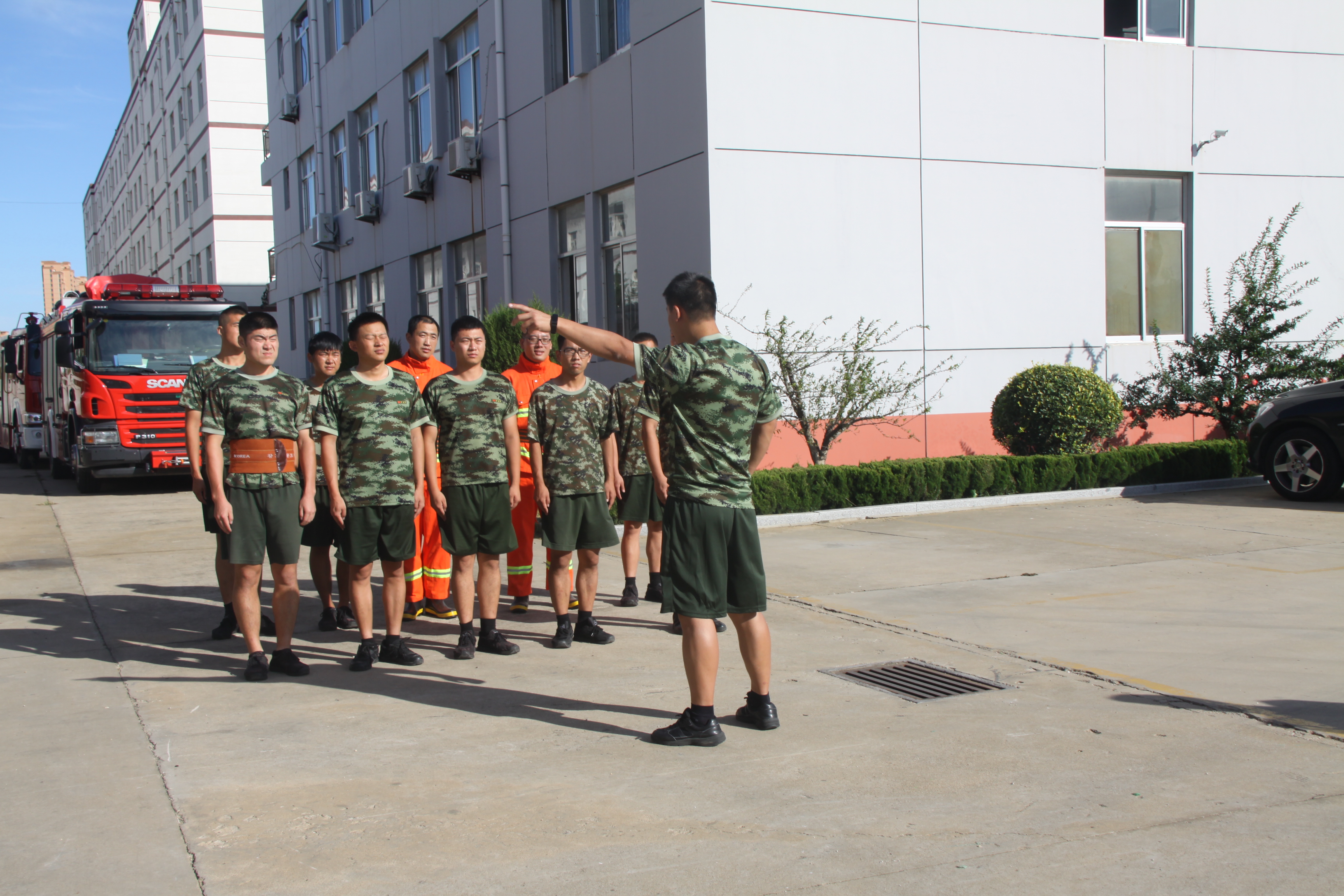 消防演练进CA88，面对火警不会慌
